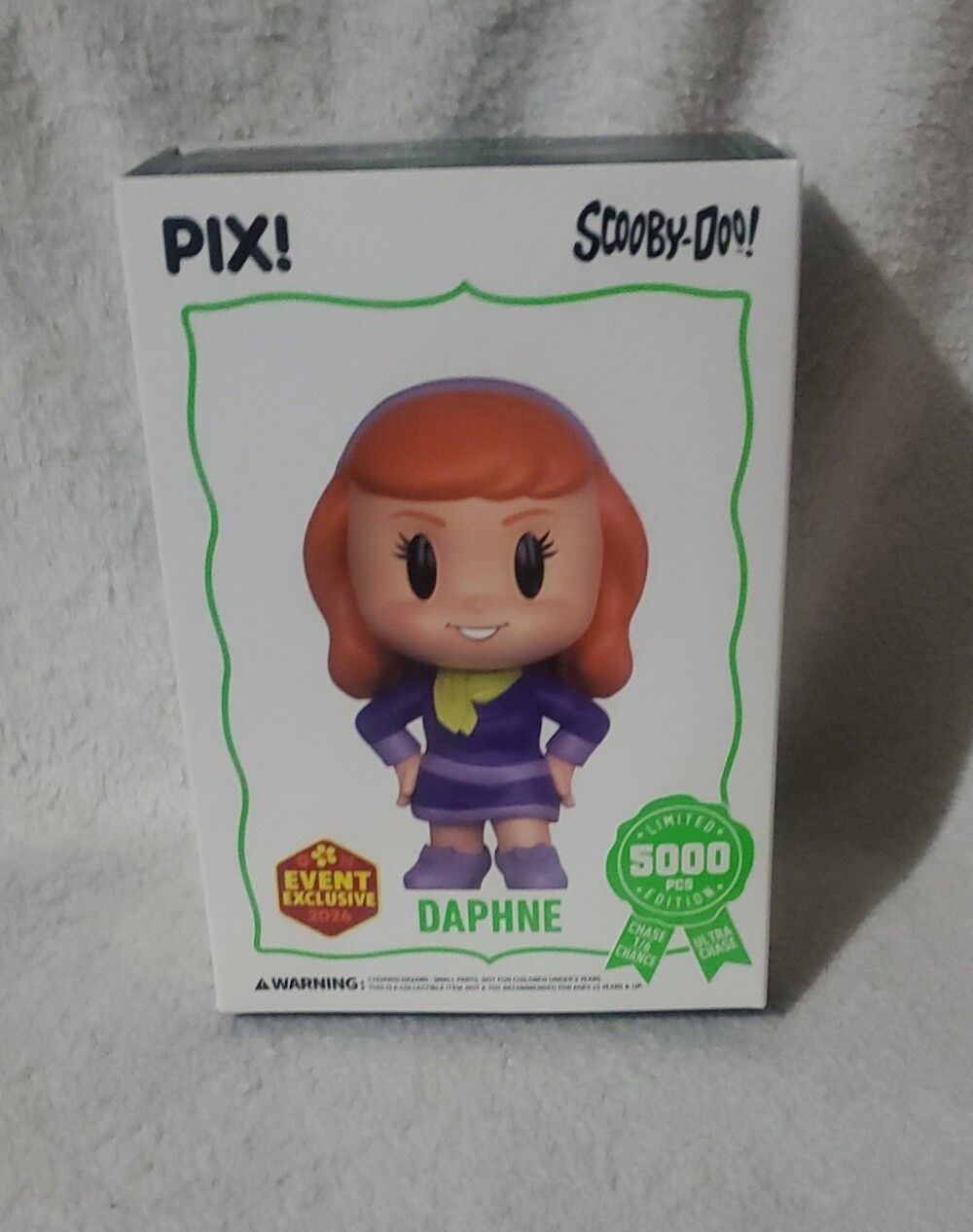 Pixi Scooby-Doo Daphne Figure — Purple, Orange, Yellow